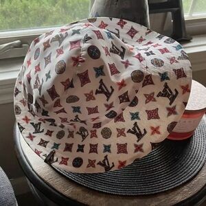 AUTHENTIC Louis Vuitton Bucket Hat Multi-Color Size Small Monogram (Rare)